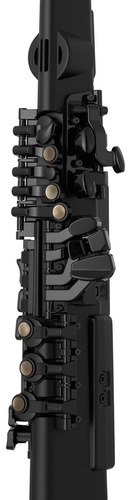 Saxofón soprano digital Yamaha Yds 120, color negro