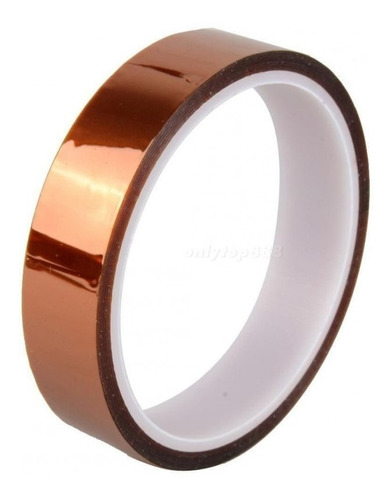 Cinta Térmica Adhesiva Kapton Soporte Alta Temperatura 15mm