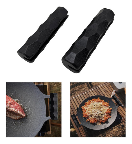 Asa De Sartén Para Barbacoa, Mango Aislado, Empuñadura De