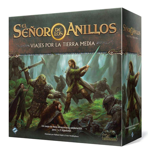 El Señor De Los Anillos Viajes Tierra Media Juego De Mesa