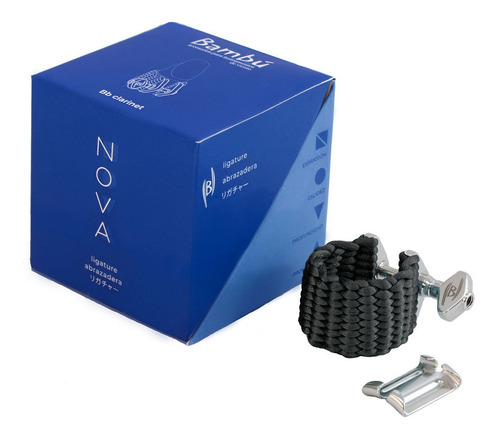 Abrazadera Bambu Nova De Hilo Para Clarinete Sib