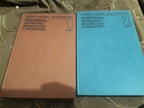 Libro Mir Matematicas Superiores 2 Tomos Popov