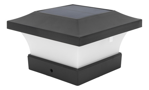 Luces Led Fence Post Solar Capital, Blancas, 2000 Mah, Ip65