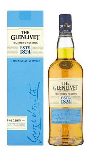 Whisky The Glenlivet Founders 700ml - mL a $257