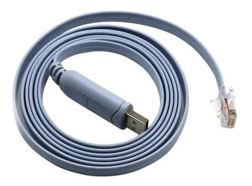 Imagen 3 de 5 de Cable Consola Cisco Usb Rj45, Se Conecta Directamente A Usb