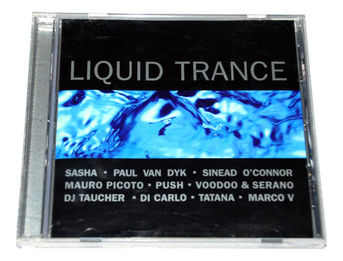 Liquid Trance Cd Dance Electronica Dj Sasha Paul Van Dyk C1 (Usado)