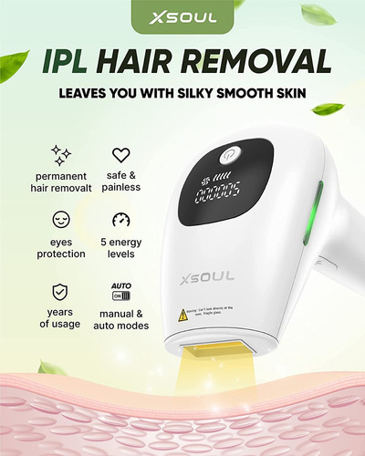 Depilación Ipl Para Mujeres Y Hombres Removedor De Vello