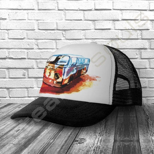 Imagen 1 de 1 de Gorra Trucker Camionera | Volkswagen #647| Gti Kombi Beetle