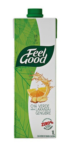Imagem 4 de 5 de Chá Feel Good Laranja Com Gengibre 1l (6 Unidades)