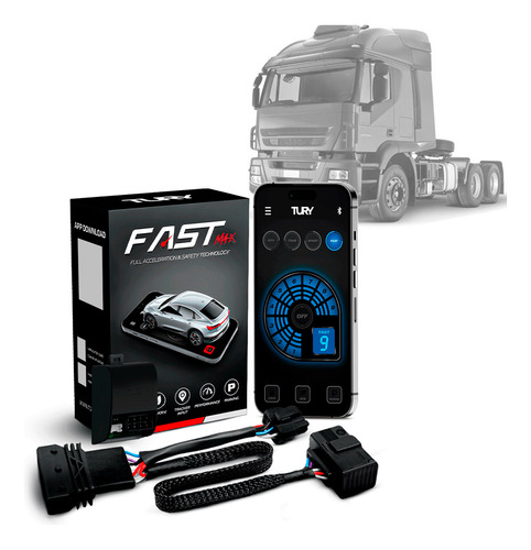 Módulo Acelerador Pedal Fast Com App Stralis 480 12 13 14 15