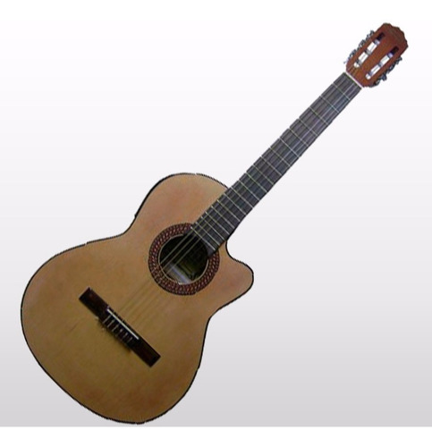 Guitarra Clasica Gracia M6eq Con Corte Y Ecualizador