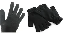 Comprar Guantes Lana Dedos Cortados Unisex + Guante Lana Mano Entera