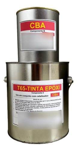 Tinta Epóxi T65/cba - Kits Com 3,6 Litros - Amarelo