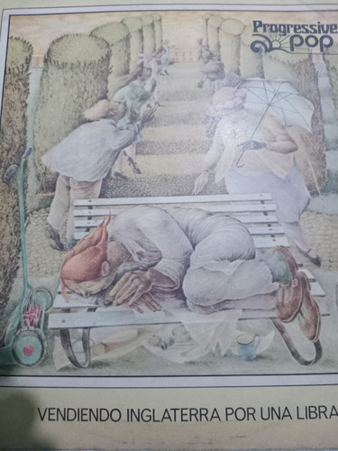 1 Vinilo Genesis Vendiendo Inglaterra Por Una Libra