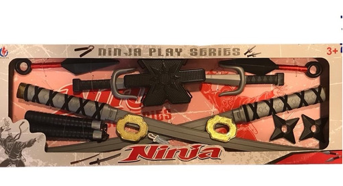 Set Disfraz Ninja Para Niños