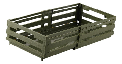 Cesta De Almacenamiento Organizadora De Armario, Verde