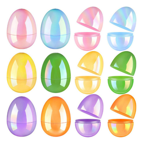 - Huevos De Pascua Coloridos Con Juguetes De Peluche 24