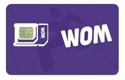 Una Simcard Wom Prepago Activada Recargas 4g Minutos Datos