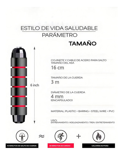 De Cuerda Para Saltar Ajustable Ejercicio Color Azulmuchas G