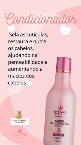 Kit Shampoo, Máscara, Queratina Liquida Reconstrução Capilar
