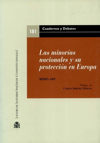 Libro Minorías Nacionales Y Su Protección En Europa, Las