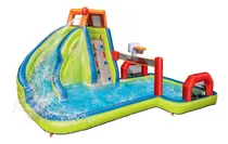 Comprar Parque Acuático Inflable Con Tobogán Y Piscina