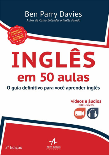 Inglês em 50 aulas: o guia definitivo para você aprender inglês, de Davies, Ben Parry. Starling Alta Editora E Consultoria  Eireli, capa mole em português, 2018