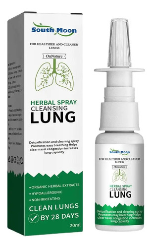 Limpiador Desintoxicante En Aerosol Lung 5x For Clear Herbal