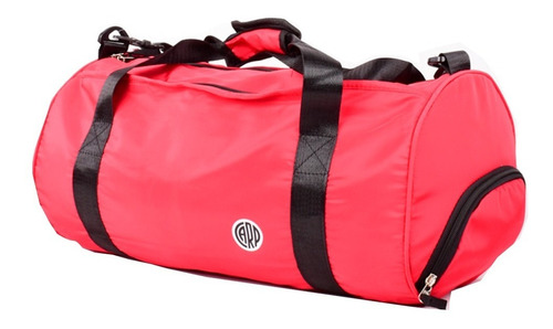 Bolso River Plate Deportivo Gimnasio Futbol Reforzado Viajes Color Rojo