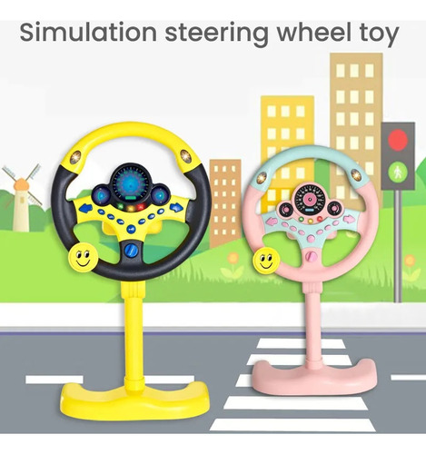 A Juguete De Volante Interactivo For Niños Con Sonido