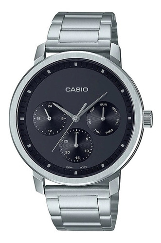Reloj Hombre Casio Mtp B305d 1e Plateado Original