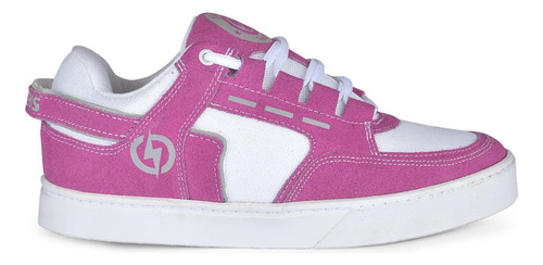 Tênis De Skate Seed Shoes Zeus Pink/ Rosa/ Branco + Brinde 