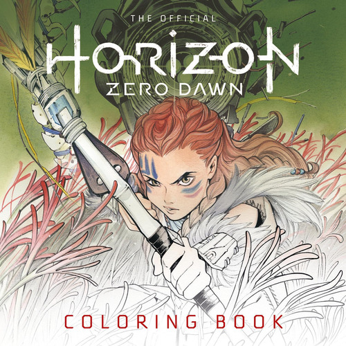 Libro: The Official Horizon Zero Dawn Coloring Book