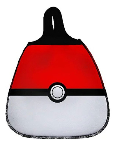 Lixinho Para Carro Pokebola Cor Preto