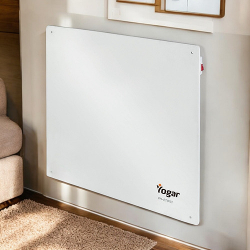 Panel Eco-calefactor Pro Ii De Bajo Consumo 425w Yogar Color Blanco