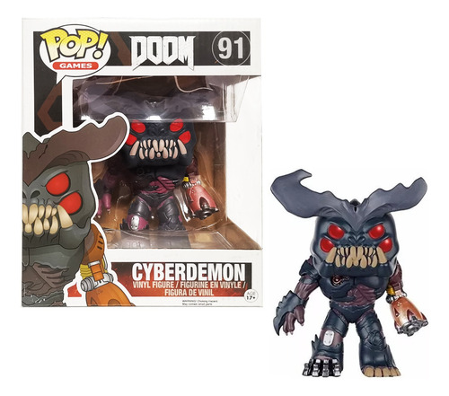 Cyberdemon Doom Pop Funko Grande Nuevo Y Original !!