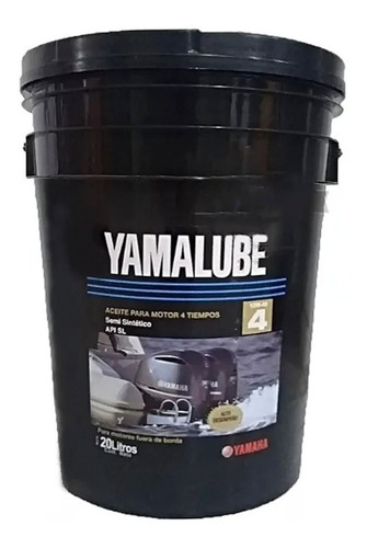 Aceite Nautico Yamaha Yamalube 4t Balde X 20 Lts.