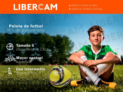 Imagen 3 de 10 de Pelota De Futbol Deportes Infantil Niños Colores N° 5