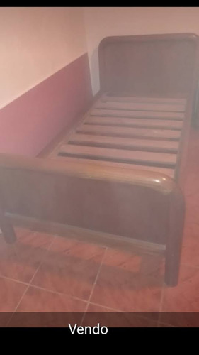 Cama De 1 Plaza De Madera Masiza