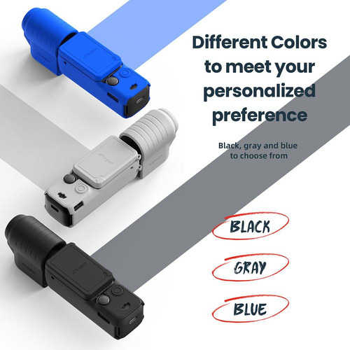 Capa Protetora De Silicone Para Câmera Esportiva Dji Osmo Po