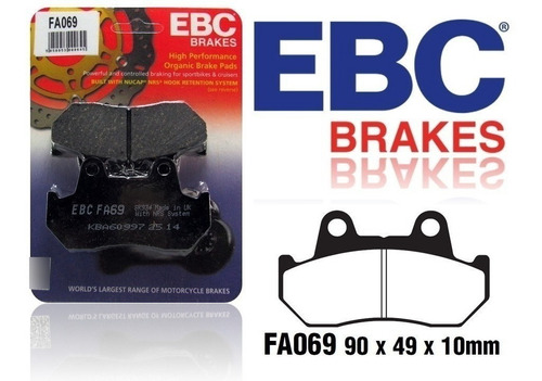 Pastillas Freno Ebc Brake Honda Vf 1100 C V65 Magna