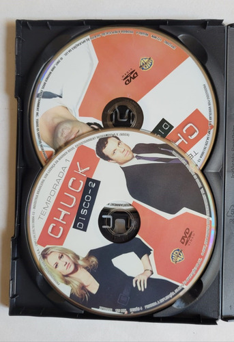 Chuck - 1° Temporada Completa - Dvd (Usado)