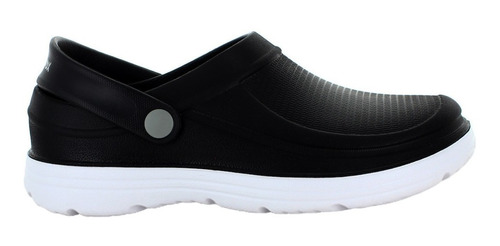 Green Box Mocasin Sueco Negro/blanco Para Mujer 77437