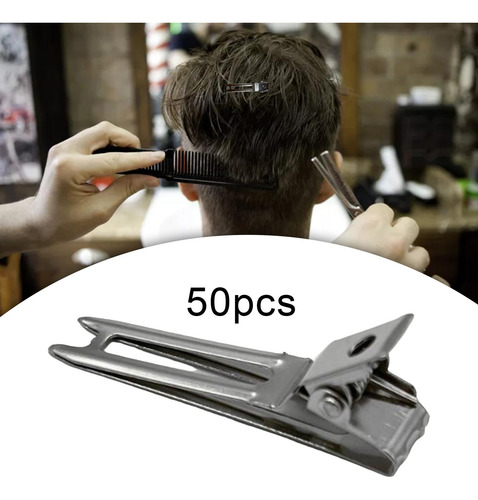 50 Pinzas Para El Cabello Con Diseño De Pico De Pato Para