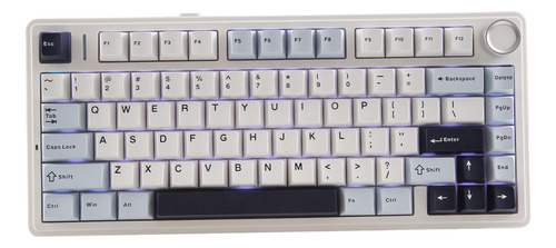 Teclado Mecánico F75 80 Teclado Inalámbrico Hot-swap B