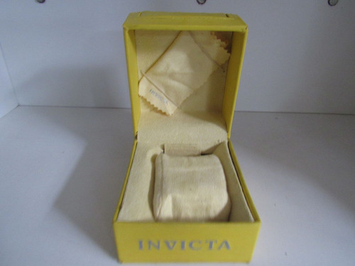 Invicta Pequeno Caixa De Relógio Stank Maleta Amarela Amarelo (Usado)