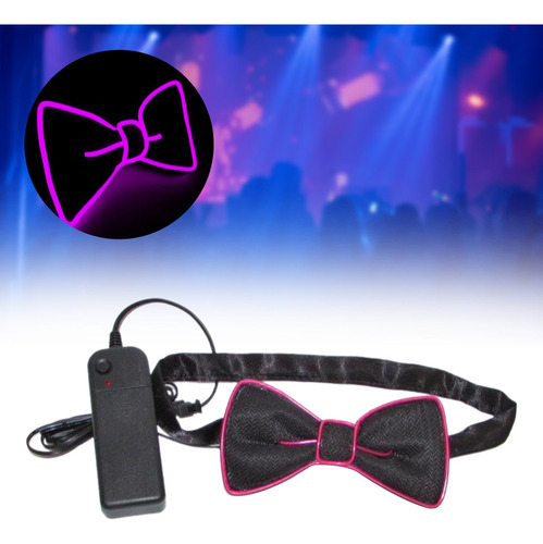 Pajarita Iluminada, Corbata Luminosa, Accesorios De Disfraz,