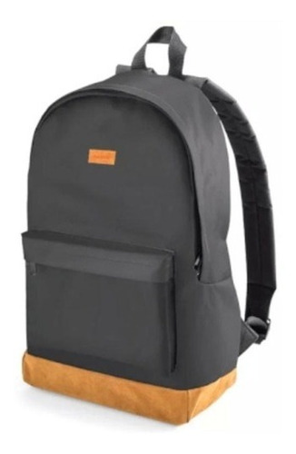 Mochila Backpack Preta E Marrom Até 15.6 Multilaser Bo407 Cor Preto Desenho do tecido Nylon