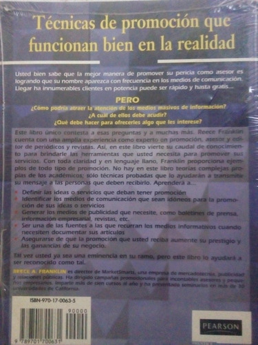 Imagen 2 de 2 de Promoción Y Publicidad Reece A. Franklin Ed. Pearson