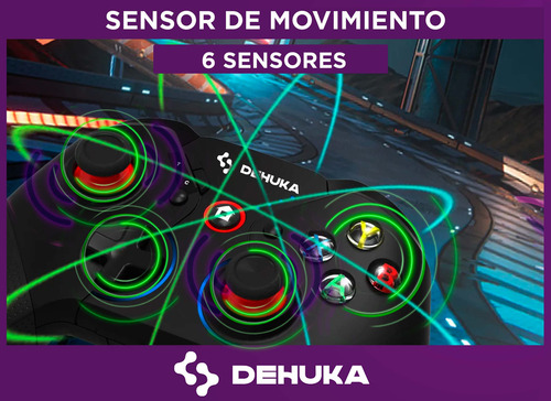 Joystick Inalámbrico Compatible Con Nintendo Switch Lite Oled Android PC Gamer Inalambrico USB Ios Compatible con Ps4 y Ps3 Dehuka